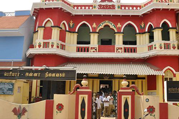 Best Taxi Service For Thanthai Periyar House From Chennai Enjoy convenient taxi or cab services and travel options to visit Thanthai Periyar House.