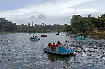 Yercaud Lake Boathouse Rides with Cab Rentals Enjoy Yercaud Lake Boathouse with easy access to local cab bookings for smooth travel.