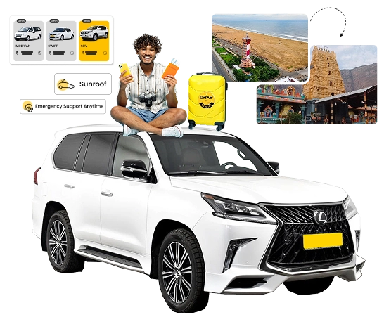 Explore Famous Beautiful Spots in Nellore with Safe Taxi Discover the stunning spots of Nellore with affordable taxi services for a memorable trip.