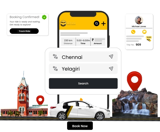 Book group travel buses and local taxi services online with ease, comfort, and affordable pricing.