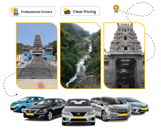 Madurai to Coimbatore Cab/Bus Booking with Oray Service Choose Oray for booking a clean and comfy ride from Madurai to Coimbatore with local drivers
