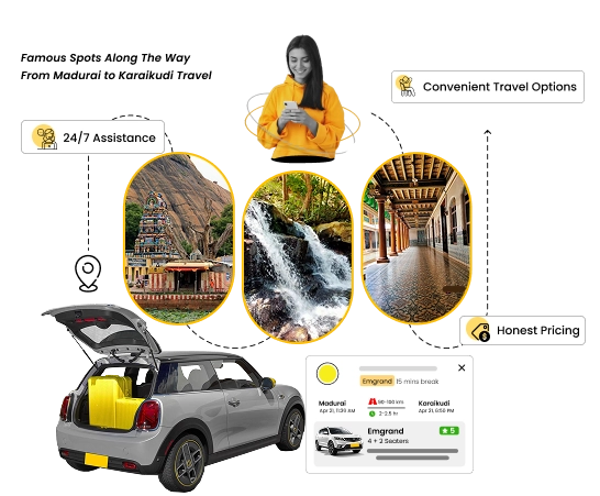 Visit Essential Karaikudi Spots with Local Cab Booking Must-visit places in Karaikudi by booking a local & outstation cab service for easy and safe travel.