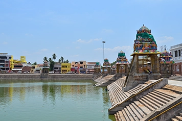 Trip to Mahamaham Tank in Kumbakonam by One-Way Online Cab Explore Mahamaham Tank in Kumbakonam with a smooth ride by one-way online taxi booking