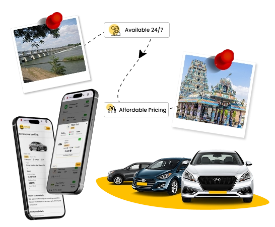 Choose Oray Taxi For Reliable Rental Services From Trichy Enjoy trusted rides, quick booking, and top-rated service with Oray Booking in Trichy and Karur.