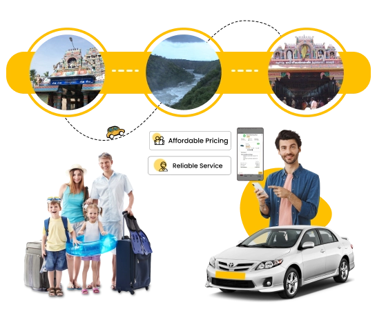 Choose Trichy to Kodaikanal Cars Through Oray Booking Oray offers easy car booking from Trichy to Kodaikanal with comfort, safety, and best service.