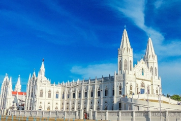 Visit Basilica of Our Lady of Health With Taxi, Velankanni Explore the famous Basilica of Our Lady of Good Health during your Trichy to Velankanni trip